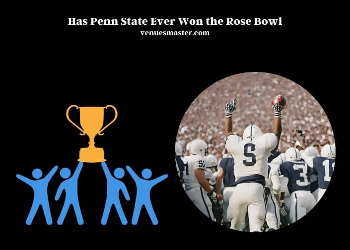 has penn state ever won the rose bowl